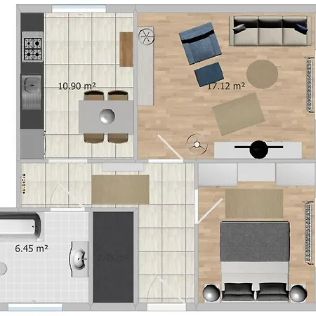 Kuestenbude Strandbude Appartement Grömitz